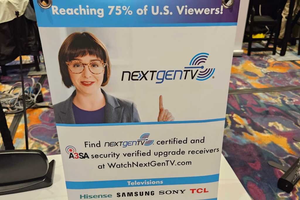 ATSC 3.0 promo brochure, claiming that it reaches 75% of viewers