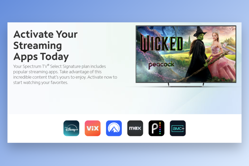 Spectrum touting free streaming services