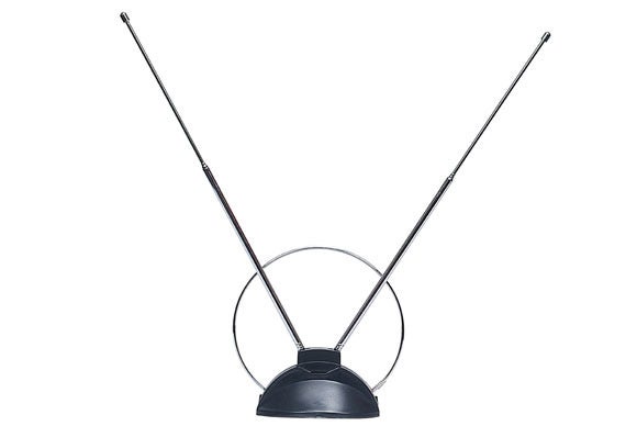 Rabbit ears TV antenna