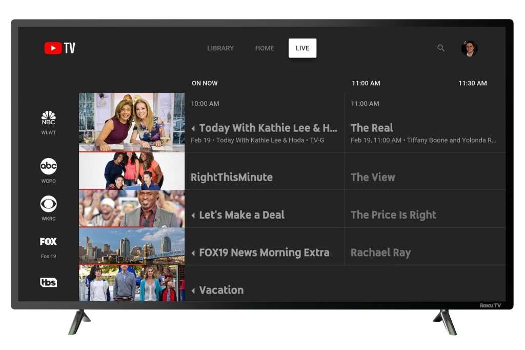 YouTube TV on Roku