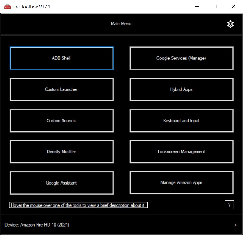 Fire Toolbox for Windows