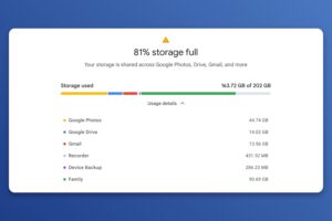 Running low on Google storage? Try these tips.