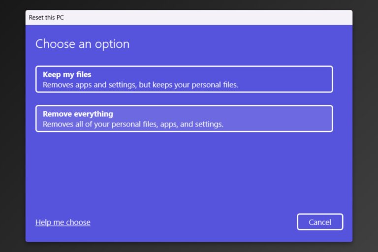 Why I just completely wiped my computer