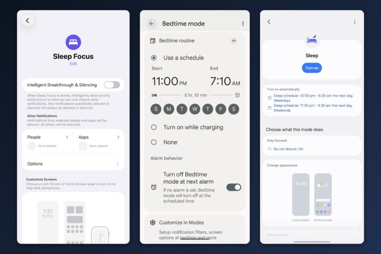 Stop your phone from waking you at night
